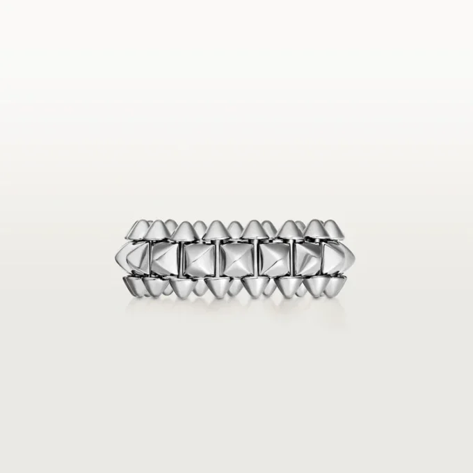 Bague Clash de Cartier – Or blanc, modèle moyen | Cartier US