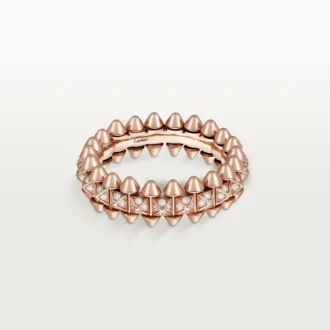 Bague Clash de Cartier, petit modèle, pavée