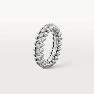 Bague Clash de Cartier, petit modèle, pavée