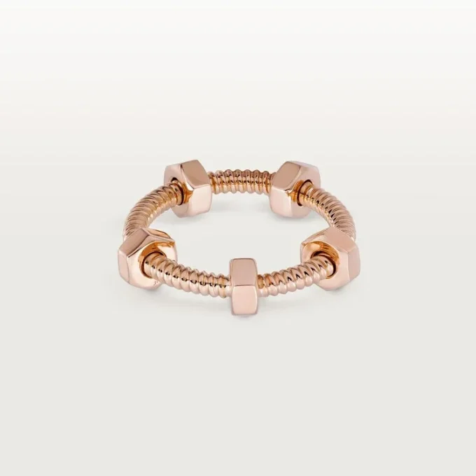 Bague Écrou de Cartier – Or rose – Cartier