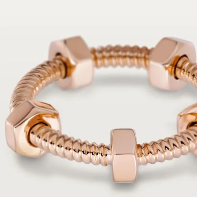 Bague Écrou de Cartier – Or rose – Cartier
