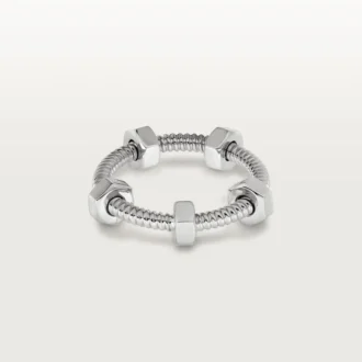 Bague Ecrou De Cartier – Or blanc – Cartier