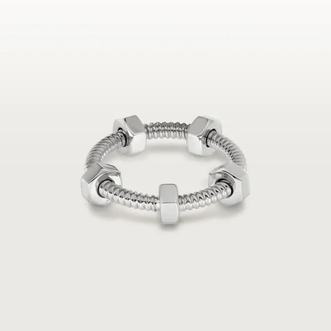 Bague Ecrou De Cartier – Or blanc – Cartier
