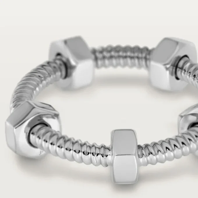 Bague Ecrou De Cartier – Or blanc – Cartier
