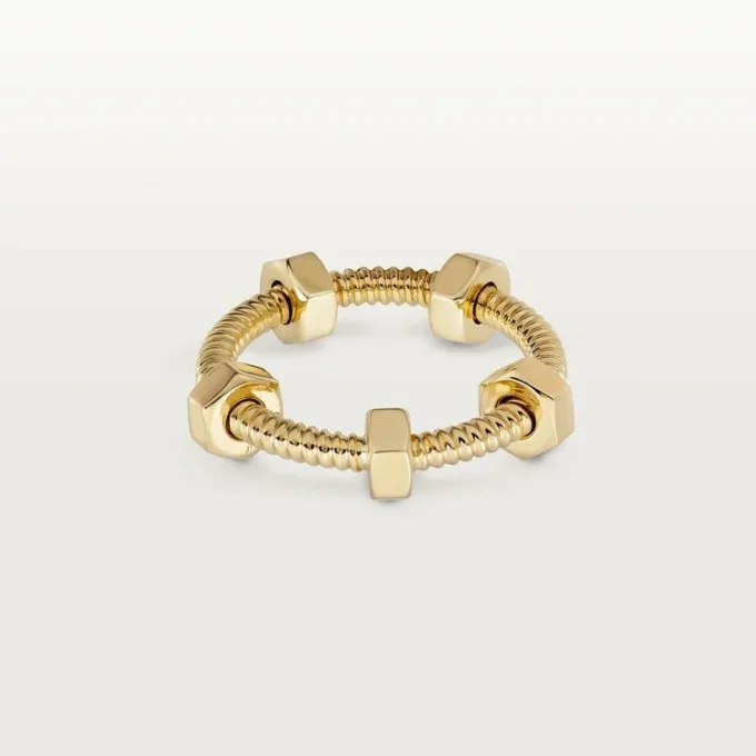 Bague Ecrou De Cartier – Or jaune – Cartier