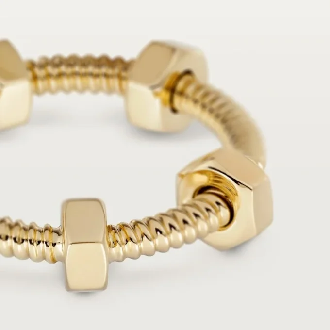 Bague Ecrou De Cartier – Or jaune – Cartier