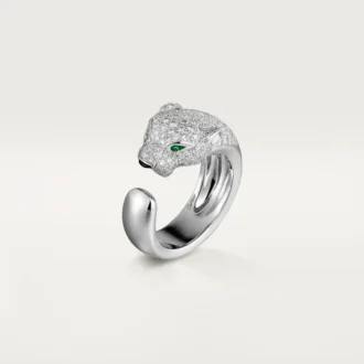Bague en diamants Panthere de Cartier, or blanc | Cartier US