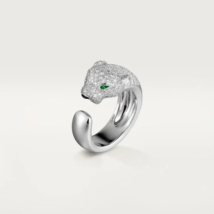 Bague en diamants Panthere de Cartier, or blanc | Cartier US