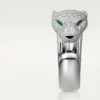 Bague en diamants Panthere de Cartier, or blanc | Cartier US