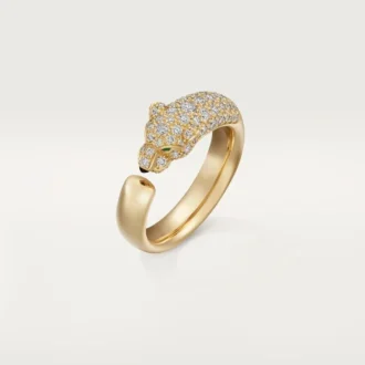 Bague en diamants Panthere de Cartier, or jaune | Cartier US