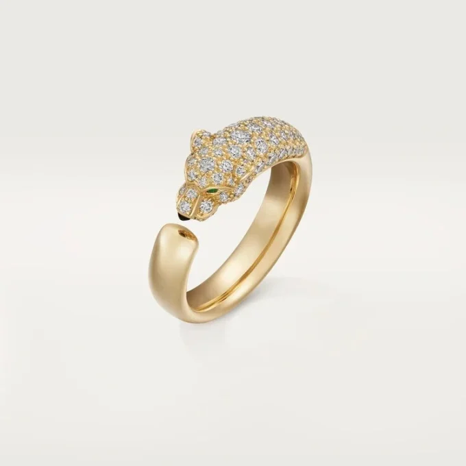 Bague en diamants Panthere de Cartier, or jaune | Cartier US