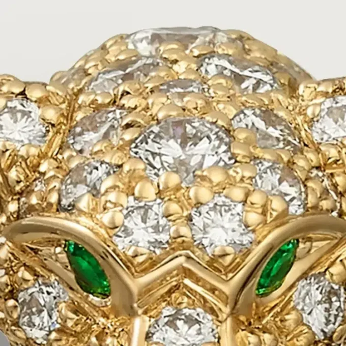 Bague en diamants Panthere de Cartier, or jaune | Cartier US
