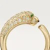 Bague en diamants Panthere de Cartier, or jaune | Cartier US