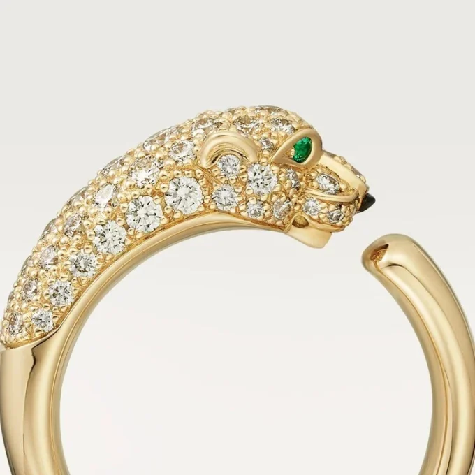Bague en diamants Panthere de Cartier, or jaune | Cartier US