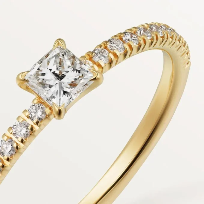 Bague Etincelle de Cartier – Or jaune, diamants – Cartier Bague Etincelle de Cartier – Or jaune, diamants – Cartier
