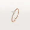 Bague Etincelle de Cartier – Or rose, diamants – Cartier Bague Etincelle de Cartier – Or rose, diamants – Cartier