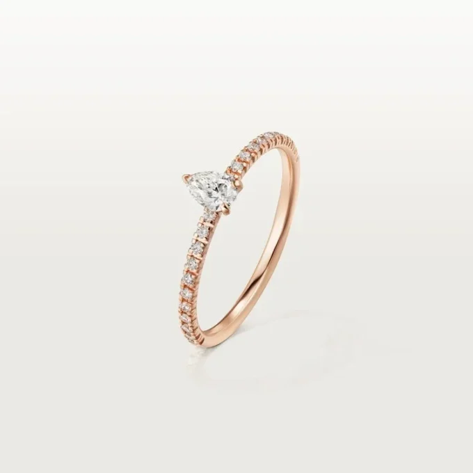 Bague Etincelle de Cartier – Or rose, diamants – Cartier Bague Etincelle de Cartier – Or rose, diamants – Cartier