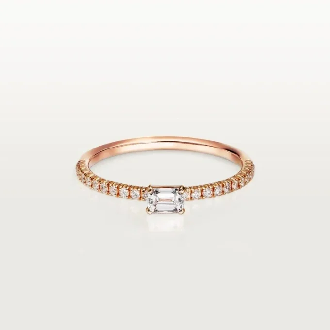 Bague Etincelle de Cartier – Or rose, diamants – Cartier Bague Etincelle de Cartier – Or rose, diamants – Cartier