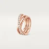 Bague Etincelle De Cartier – Or rose, diamants – Cartier