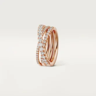 Bague Etincelle de Cartier – Or rose, diamants – Cartier