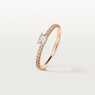 Bague Etincelle de Cartier – Or rose, diamants – Cartier