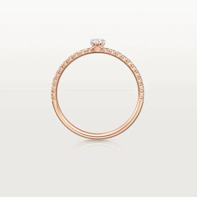 Bague Etincelle de Cartier – Or rose, diamants – Cartier Bague Etincelle de Cartier – Or rose, diamants – Cartier