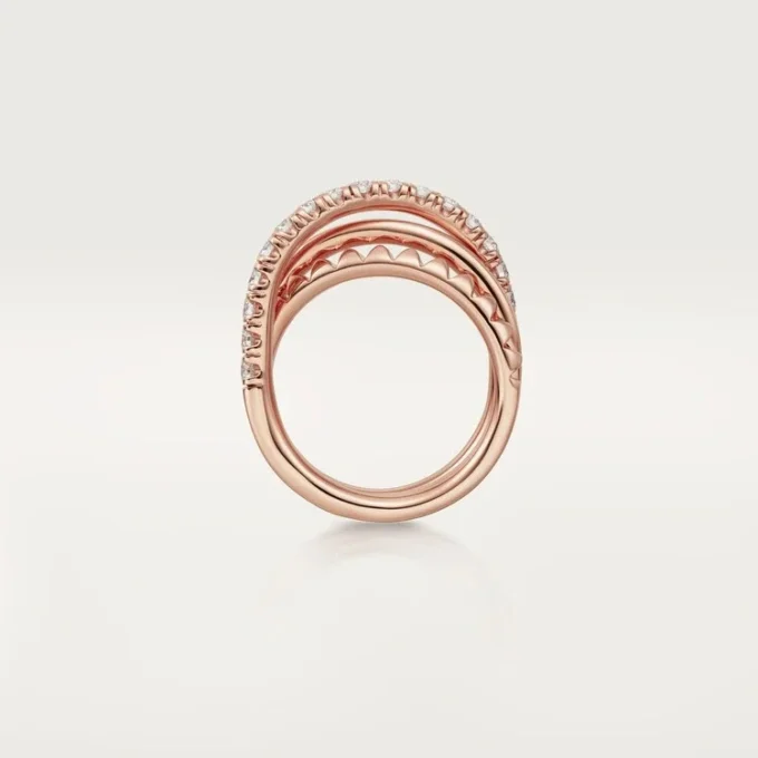 Bague Etincelle De Cartier – Or rose, diamants – Cartier