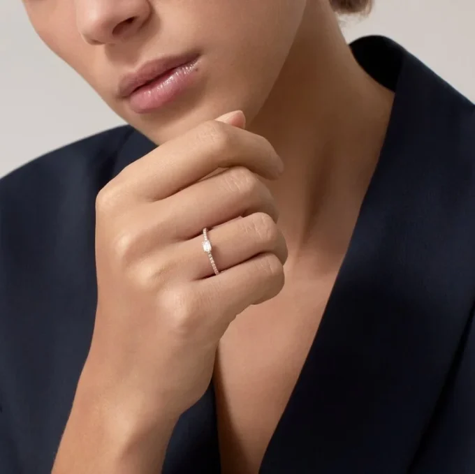 Bague Etincelle de Cartier – Or rose, diamants – Cartier Bague Etincelle de Cartier – Or rose, diamants – Cartier