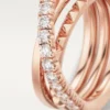Bague Etincelle De Cartier – Or rose, diamants – Cartier