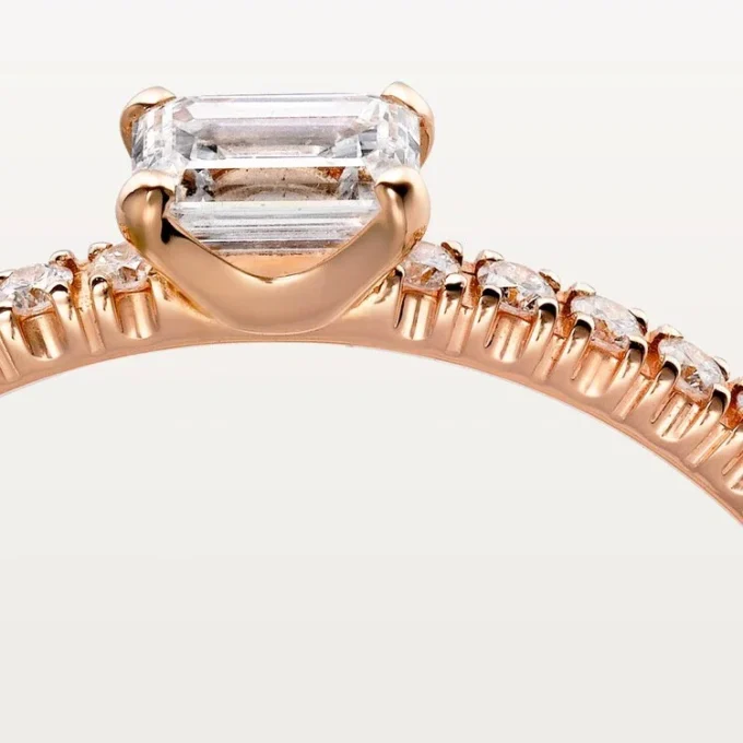 Bague Etincelle de Cartier – Or rose, diamants – Cartier Bague Etincelle de Cartier – Or rose, diamants – Cartier