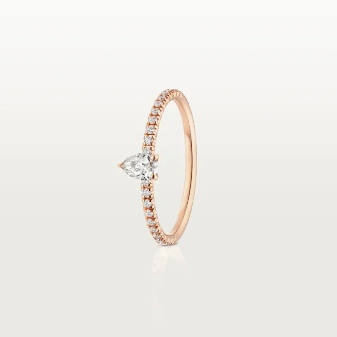 Bague Etincelle de Cartier – Or rose, diamants – Cartier Bague Etincelle de Cartier – Or rose, diamants – Cartier