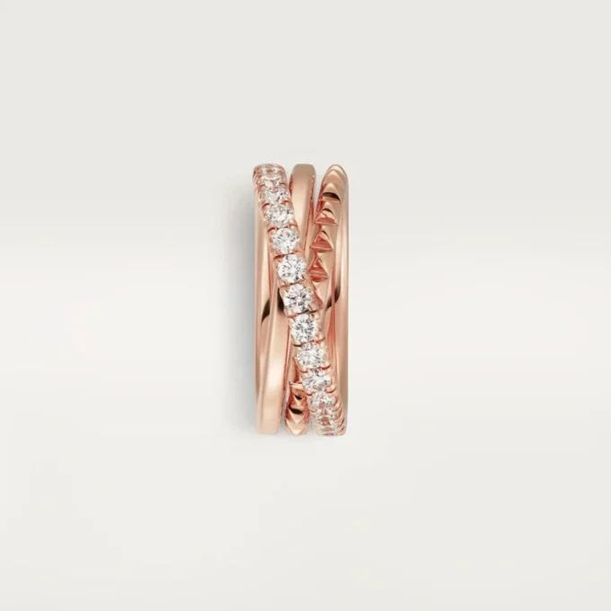 Bague Etincelle De Cartier – Or rose, diamants – Cartier
