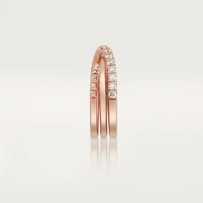 Bague Etincelle De Cartier – Or rose, diamants – Cartier
