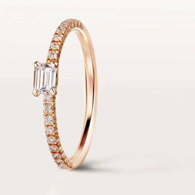 Bague Etincelle de Cartier – Or rose, diamants – Cartier Bague Etincelle de Cartier – Or rose, diamants – Cartier