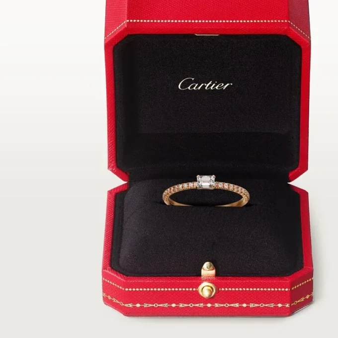 Bague Etincelle de Cartier – Or rose, diamants – Cartier Bague Etincelle de Cartier – Or rose, diamants – Cartier