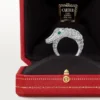 Bague Faune et Flore de Cartier, pavée