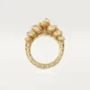 Bague Grain de Café, diamants