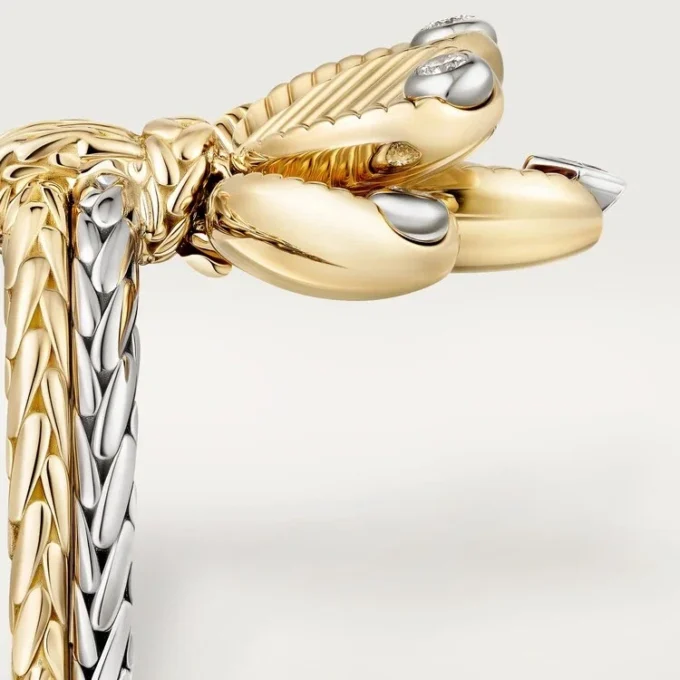 Bague Grain de Café, diamants