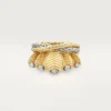 Bague Grain de Café, diamants