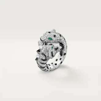 Bague Indomptables de Cartier, pavée