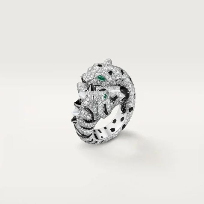 Bague Indomptables de Cartier, pavée