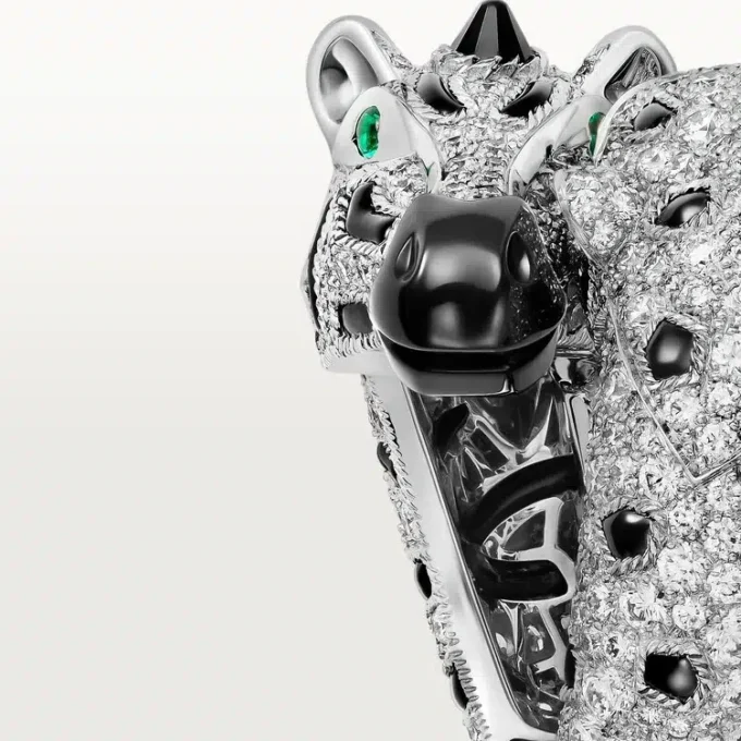 Bague Indomptables de Cartier, pavée