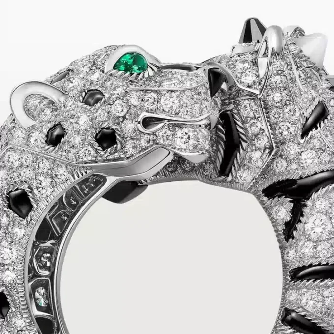 Bague Indomptables de Cartier, pavée