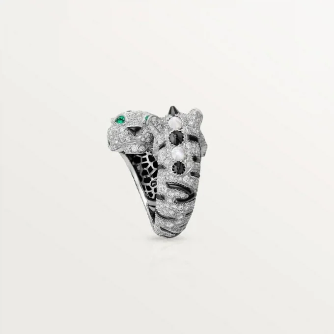 Bague Indomptables de Cartier, pavée