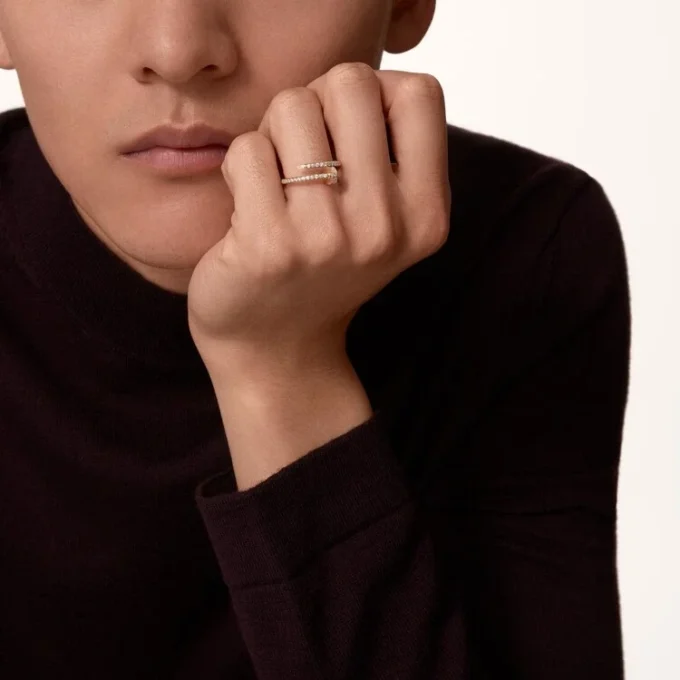 Bague Juste Un Clou en diamants, or jaune | Cartier US