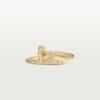 Bague Juste Un Clou en diamants, or jaune | Cartier US
