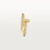 Bague Juste Un Clou en diamants, or jaune | Cartier US