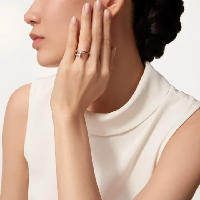 Bague Juste Un Clou – Or blanc – Cartier