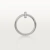 Bague Juste Un Clou – Or blanc, diamants – Cartier
