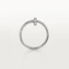 Bague Juste Un Clou – Or blanc, diamants – Cartier